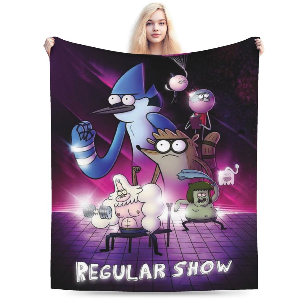 Bequeme Reguläre Zeigt Cartoon Anime Decke Stuff Sofa Dekorativ Decke Überwurf Super Warm Fleece für Auto