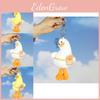 Soft And Cuddly Cartoon Duck Plush Toy Charming Yellow Duck Keychain For Kids