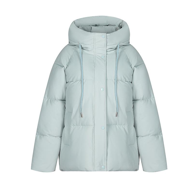 Women's Winter All-match Casual Thickened Short Hooded Warm Cotton Coat