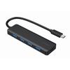 Hub USB - GEMBIRD - UHB-CM-U3P4P-01 - 4 Ports - Multicolore - Compact 3x1x10,9 Cm