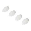 4pcs Motorcycle Nylon License Plate Cover Screws M6 X 25mm Car Tag License Plate Holder Bolts for Motorbike Bike Yacht