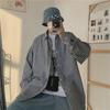 Pánská trendy košile s dlouhým rukávem s pruhy Harajuku – Korejský a hongkongský styl pro jaro a podzim