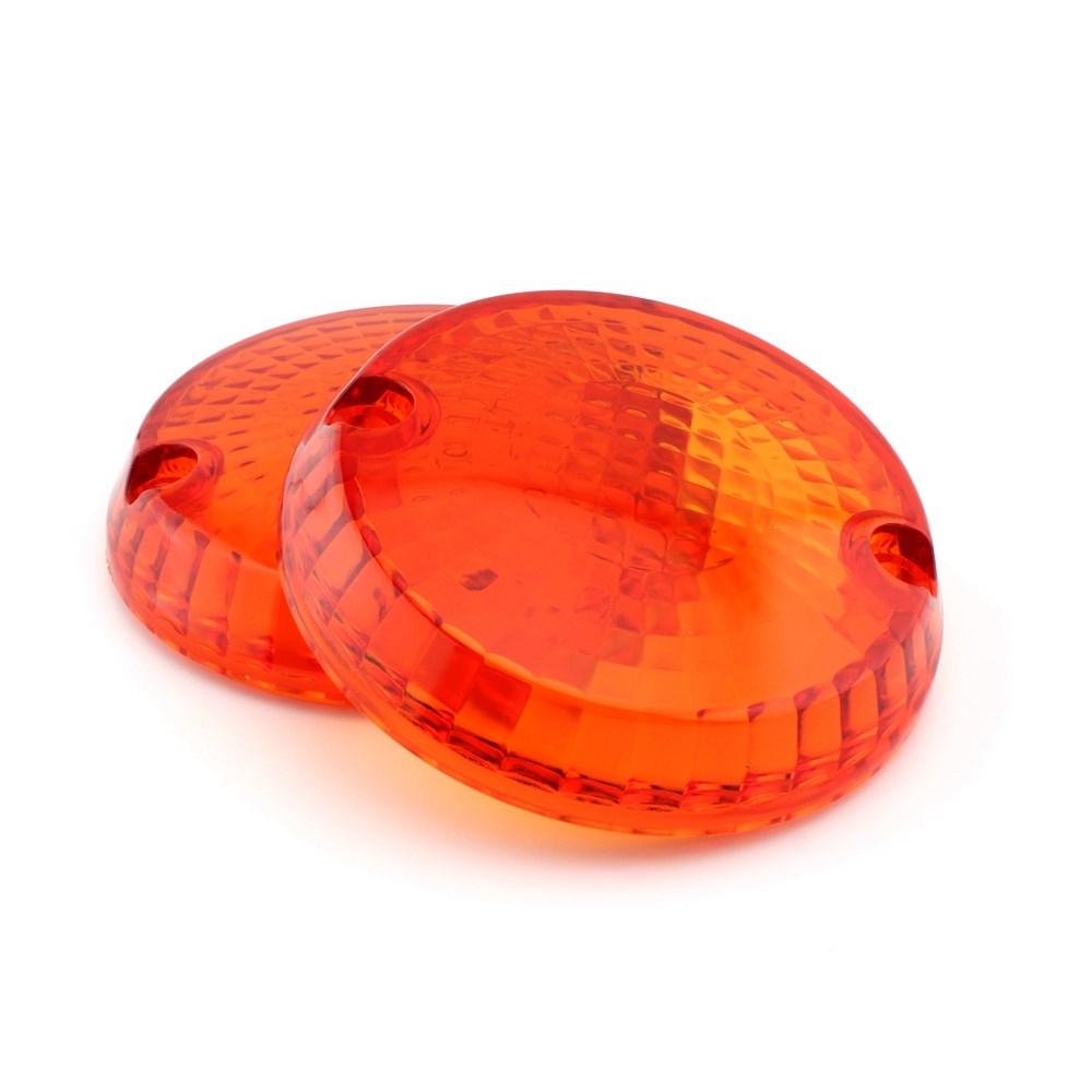 

Крышка линзы указателей поворота для Yamaha Kawasaki Vulcan 1500 VN Amber