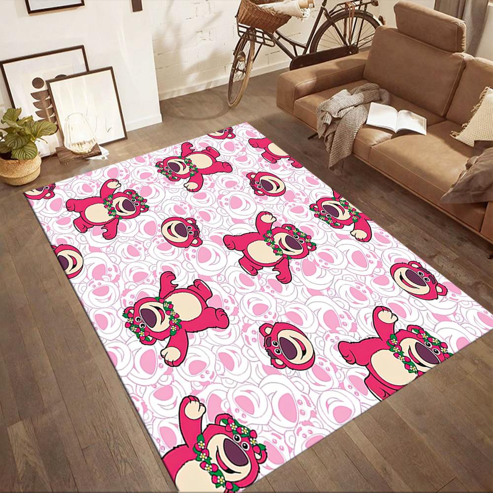 Teddy Bears Seamless Pattern Square rugs are a great choice for living rooms, bedrooms, home décor, and as gifts.