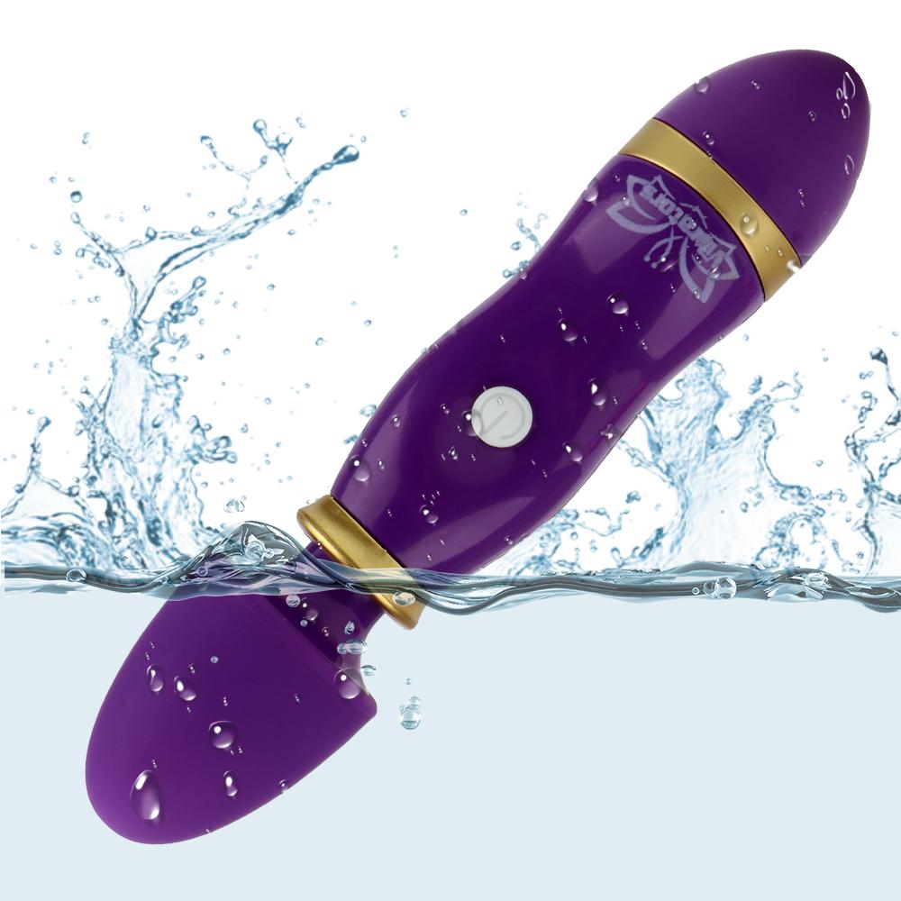 Produse pentru adulți Clitoris Stimulate Magic Rod Vibrator punct G AV Stick Jucării sexuale din silicon cu 12 viteze pentru femei
