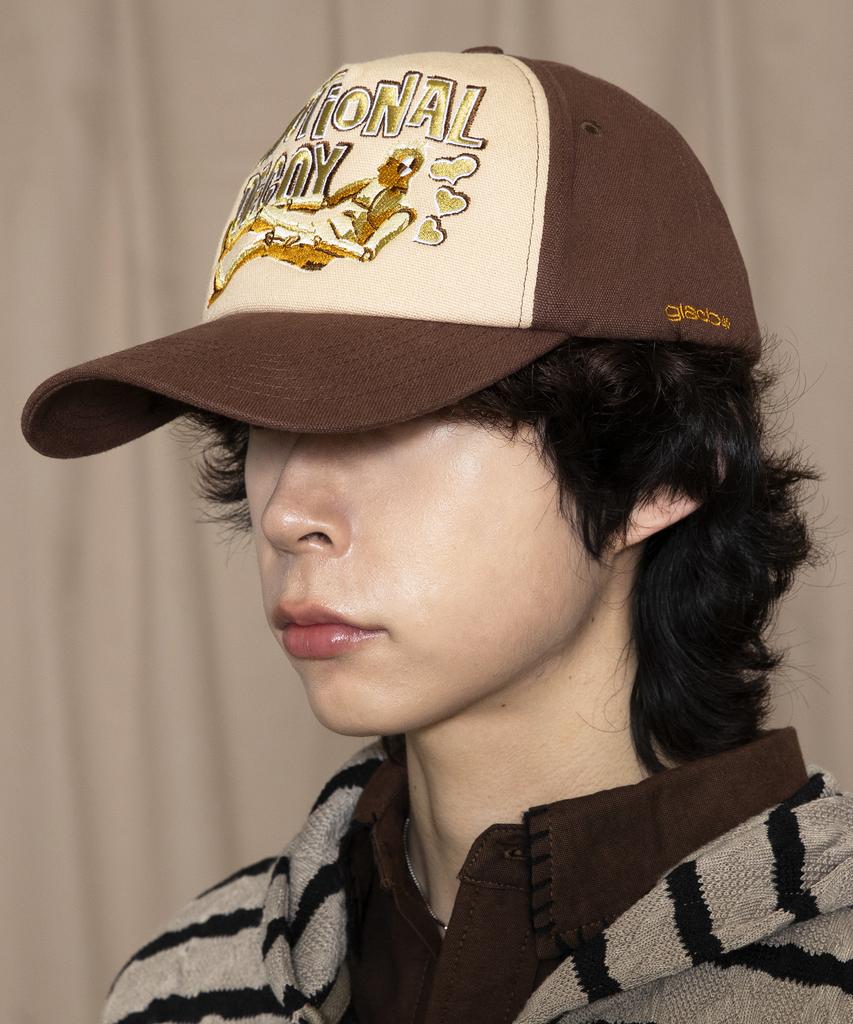 GLACK Gc062 Love Dummy 5-Panel Ball Cap (Brown)