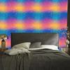 Blue and purple glitter wallpaper for living room and bedroom 50x1000
