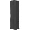 Heavy Duty Gas Pyramid Patio Heater Cover, Full Length Outdoor Heater Cover Protector, UPF 30+ Oxford Fabric with Zipper, Black