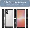 For Sony Xperia 5 V Case TPU+Acrylic Mobile Phone Back Protector Cover