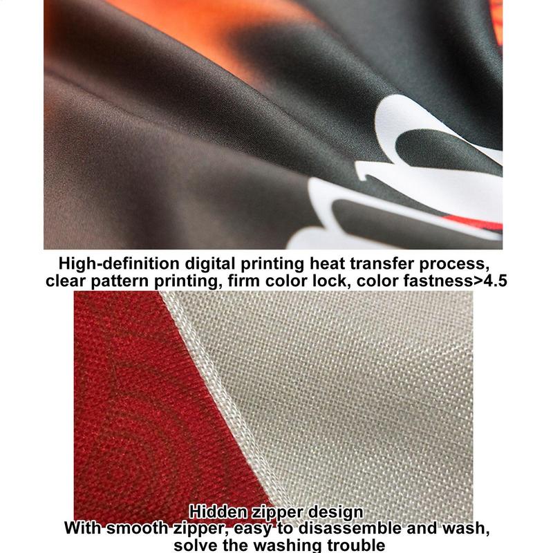 Christmas Pillow Covers 4 Pieces 18X18 Inch Square Seasonal Pillowcases Living Room Cushion Cover For Home Farmhouse Couch