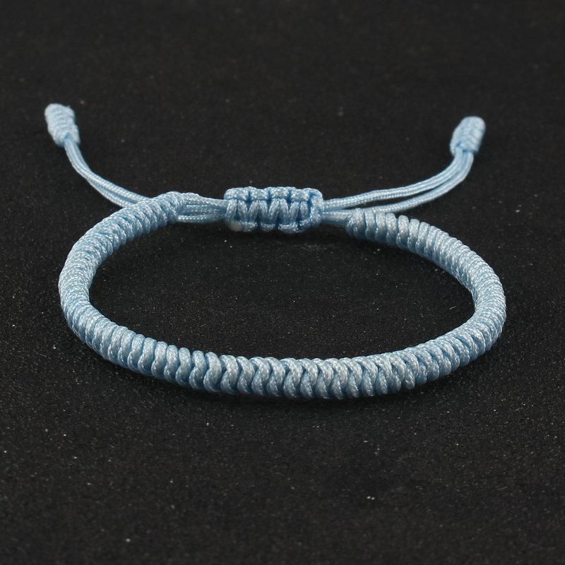 Tibetan Buddhist Bracelet Lucky Handmade Braided Adjustable King Kong Knot Red Thread Charm Bracelets for Women Men Couple Lover