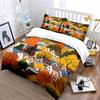 Autumn Village Wedding Celebration Views Kid'S And Adults' Bedroom Decor, Exquisite Three-Piece Bedding Set Gift