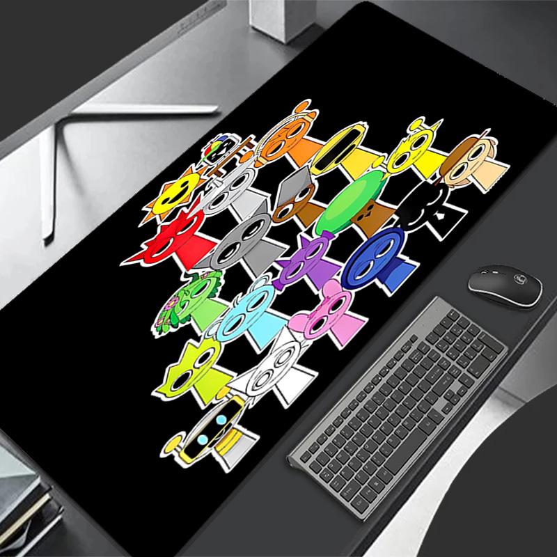 Sprunki Game Theme Premium Non-slip Mouse Pad with Stitched Edges,Durable Rubber Material,for Desktop & Gaming Great Gifts