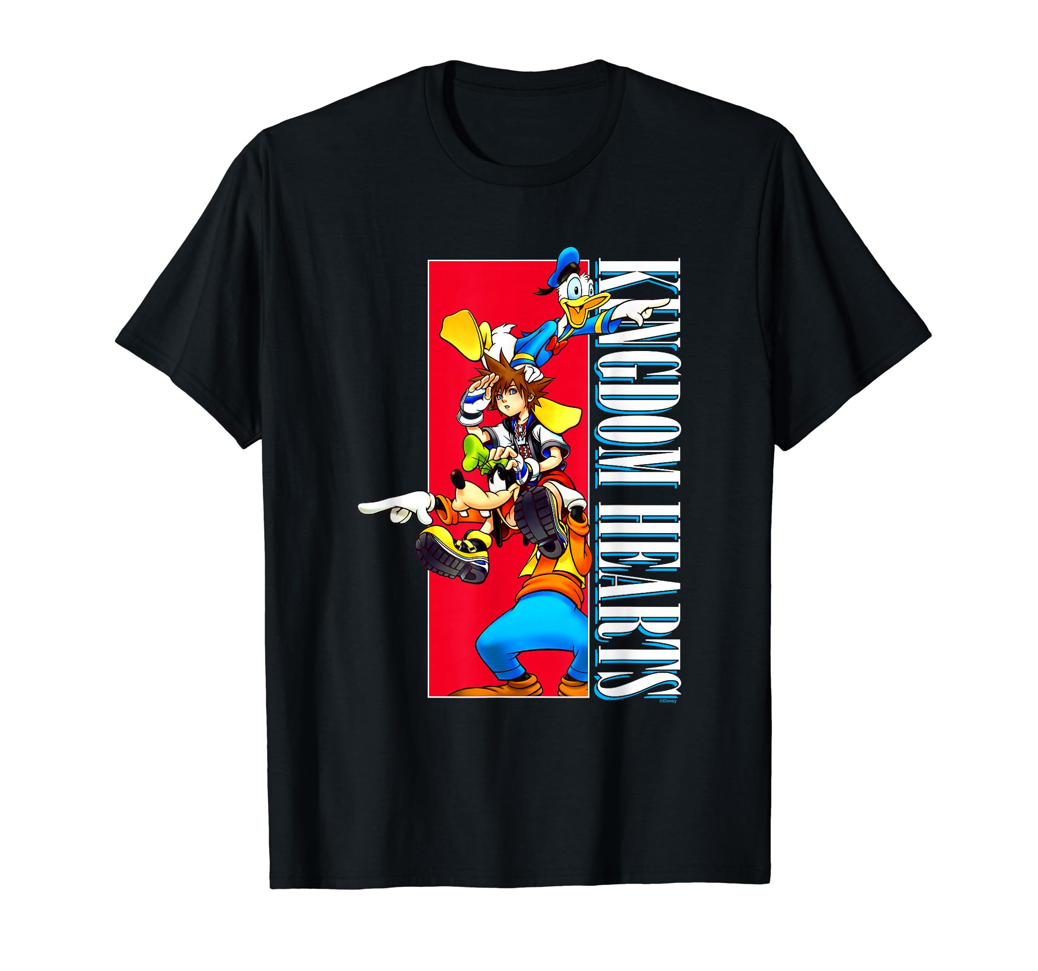 

Disney Kingdom Hearts Magical Squad Colorful Chest Poster T-Shirt