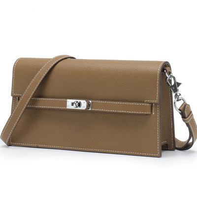 New Palm Pattern Cowhide Bag Women's Bag Genuine Leather Shoulder Crossbody Small Bag Small Square Bag