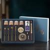 High End Fragrance Seal Gift Box Set Copper Seal Fragrance Complete Incense Path Entry Tool Seal Fragrance Tool Powder Gift