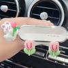 Cute Cartoon Air Vent Phone Holder 360 Degrees Rotatable Car Mount Universal Phone Mount  Easy One-Hand Operation Fun Dashboard