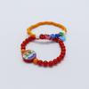 Bonbeau Rainbow Face Smile Colorball Bracelet Set (2 Types)