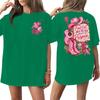 Women's Trendy Casual Short Sleeve Letter Print T-Shirt for Everyday Wear