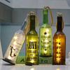 Multicolor Star-Shaped Glass Bottle String Lights for Home Decoration