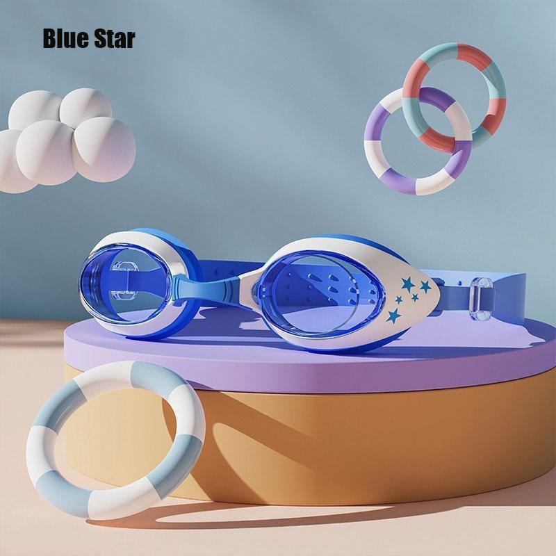 Children's Swimming Goggles Waterproof and Anti Fog High-definition Cartoon Professional Swimming Goggles for Boys and Girls