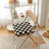 Checkerboard Cushion Living Room Dining Table Bedroom Chair Cushion Winter Thickened Student Cushion Non-slip Cushion