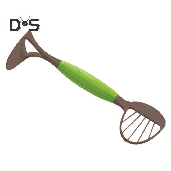 

Экологически чистый авокадо-машер, многофункциональный практичный нож для нарезки и очистки авокадо зелёный