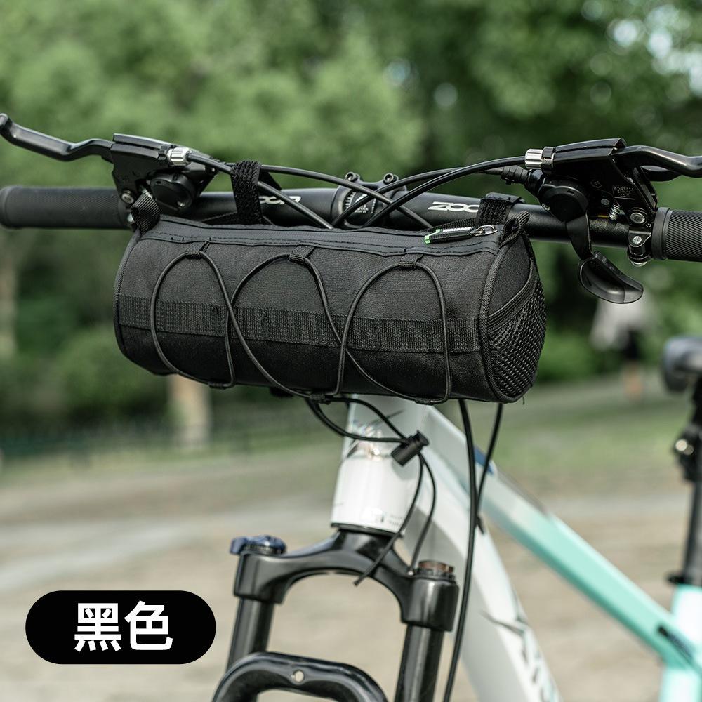 

1Pc New Mountain Road Bike Cylinder Handlebar Bag Waterproof Storage Cycling Front Beam Bag Carry Bicycle Beam Hanging Bag