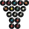 Wall Mount Record Blank Vinyl Records Decorative Records Wall Decors Room Coffee Personalized Interior Wall Decor CD Old Record