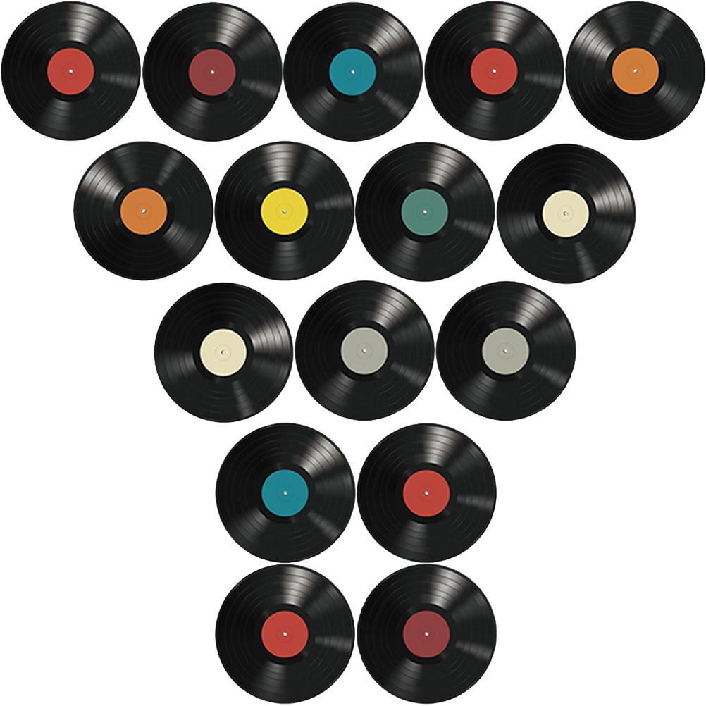 Wall Mount Record Blank Vinyl Records Decorative Records Wall Decors Room Coffee Personalized Interior Wall Decor CD Old Record