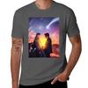 Destiel Sunset Tshirt Basic Breathable Solid Color Tshirt