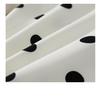 2025 French Fashion Polka Dot Plus Size Loose & Slimming Short Sleeve Dress for Women