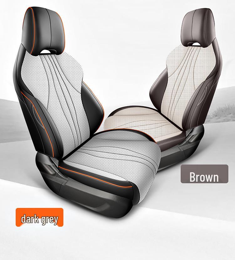 All-Season Full Surround Seat Cover for BYD Song Plus/DMI Five-Seater Car Cushion