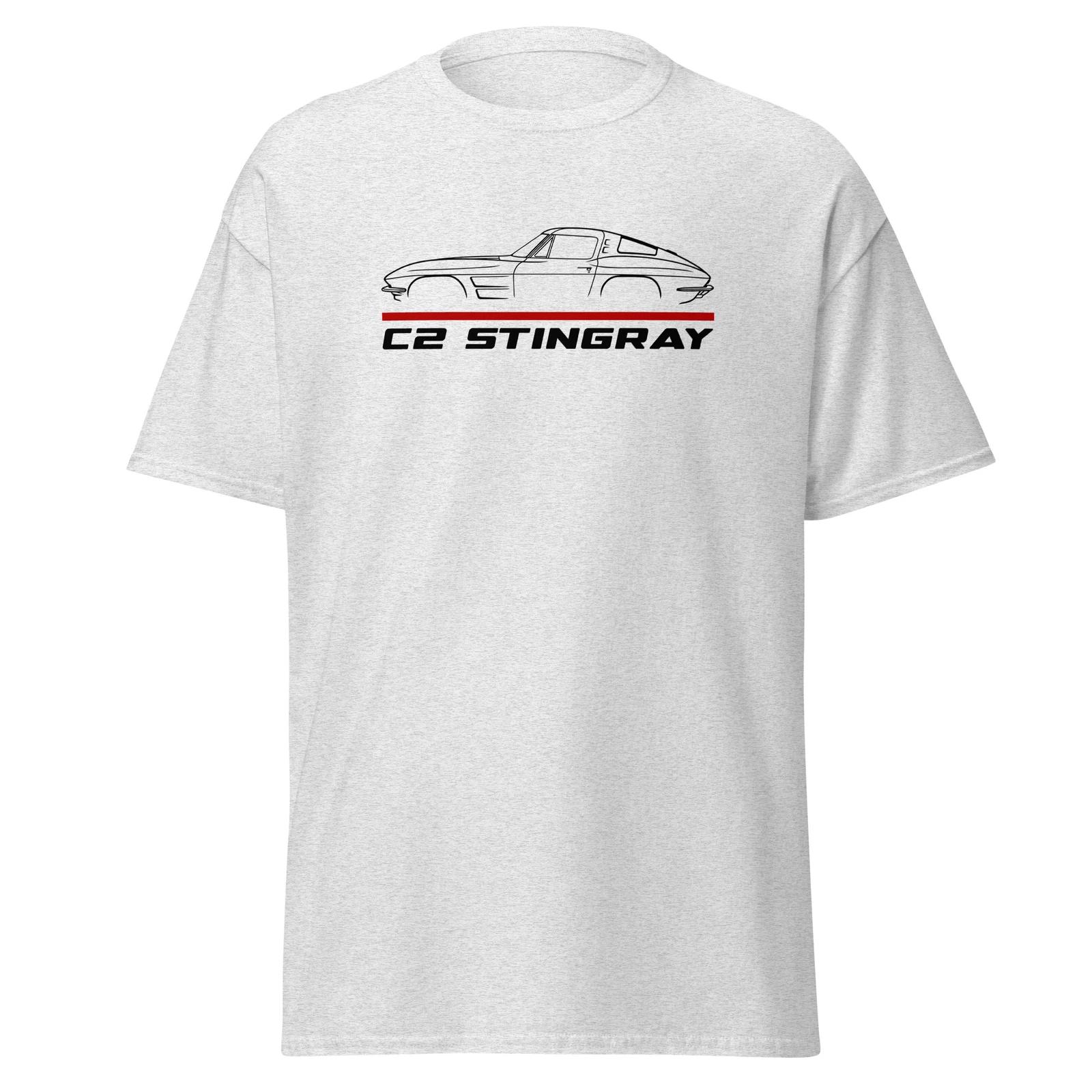 

Premium T-Shirt For Chevrolet Corvette C2 Stingray 1963 Car Fans Birthday Gift 4XL