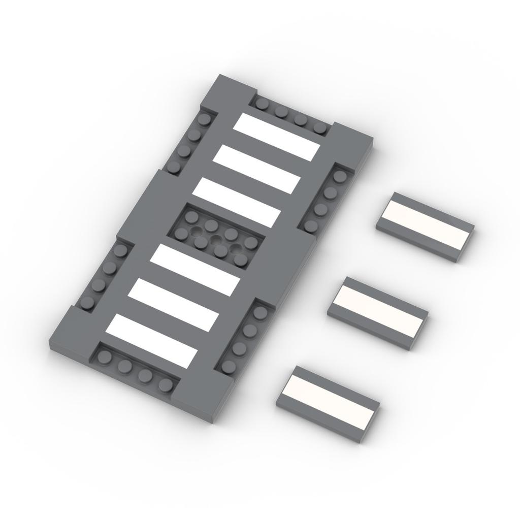 Building Blocks City Road Street Base Bricks Plate Flyover Sidewalk Crossroads Puzzle Building Blocks Compatible Other Brands