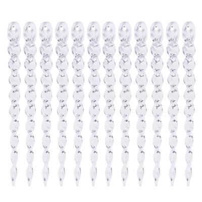 12 Piece Set Christmas Tree Decoration Icicle Ornaments