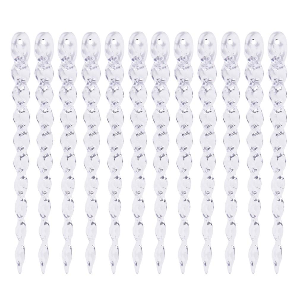 Christmas Tree Decoration Icicle Ornaments Easy To Hang