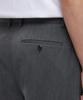 MUSINSA STANDARD Loose Tapered Hidden Banding Crop Slacks [Medium Gray]