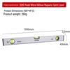 High-Precision Magnetic Spirit Level - Cast Aluminum, Strong Magnet, Multiple Specifications, Professional Measuring Tool for Home Use.