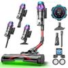 Ultenic U18 Power Pro Draadloze Stofzuiger, 55kPa Krachtige Zuigkracht, 600W Motor, Tot 80 Min Looptijd, Anti-Klit Rolborstel, Slim LED-Display