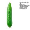 Cucumber Stress Toy Anti-Anxiety Cucumber Squeeze Toy Soft Stretchy Vegetable Fidget Sensory