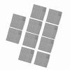 10PCS Gartenarbeit Blumentopf Loch Mesh-Matte Pad Anlage Blumenerde Bonsai Boden Grid Matte (4,5 cm)