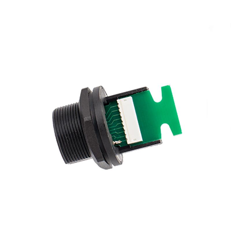 Dual Port Aviation Waterproof Network Switch Coupler Ethernet Cat5e 8P8C 8pin Panel RJ45 Connector Plug Socket Signal Adapter