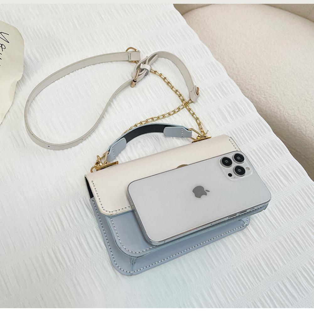 DIY Crossbody Bag Making Materials Kit PU Leather Cambridge Bags Sewing Set for Women Handmade Handbag Semi-finished Accessories