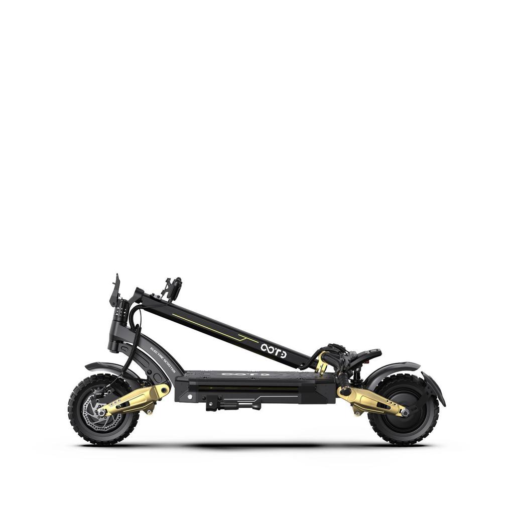 OOTD S30 Trottinette Elétrica Off-Road 2×1200W, 52V 23.4Ah, Velocidade Máxima 65km/h, Freios Hidráulicos, Suporte para APP, com Rastreamento GPS, IP54