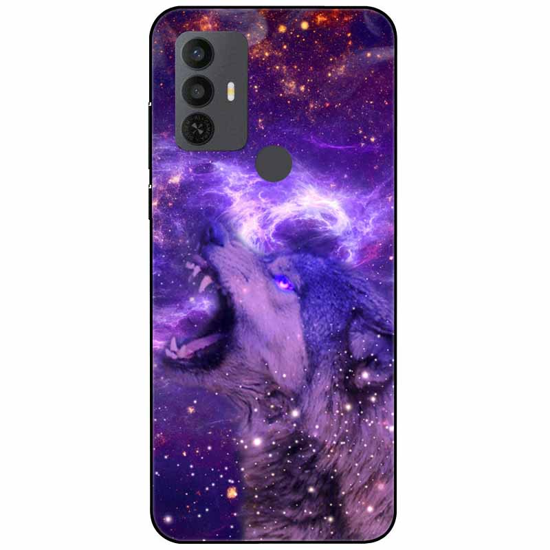 Phone Cover For Alcatel 1V 2021 Case Silicone Lovely Black Bumper Soft TPU Coque for Alcatel 1V (2021) 6002A 6002D 1 V Shells