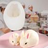Non-Stick Surface Bunny Silicone Mold Easy Release 3D Bunny Mold  Chocolate Making