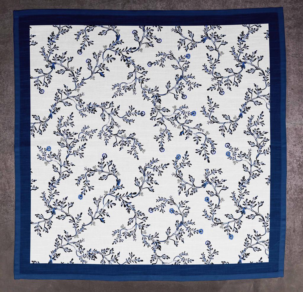 Vargottam Luxury Collection Dinner Table Linen Decor Cotton Napkin Printed Fabric Reusable Napkins Set Of 12, 20   X 20   - Asian