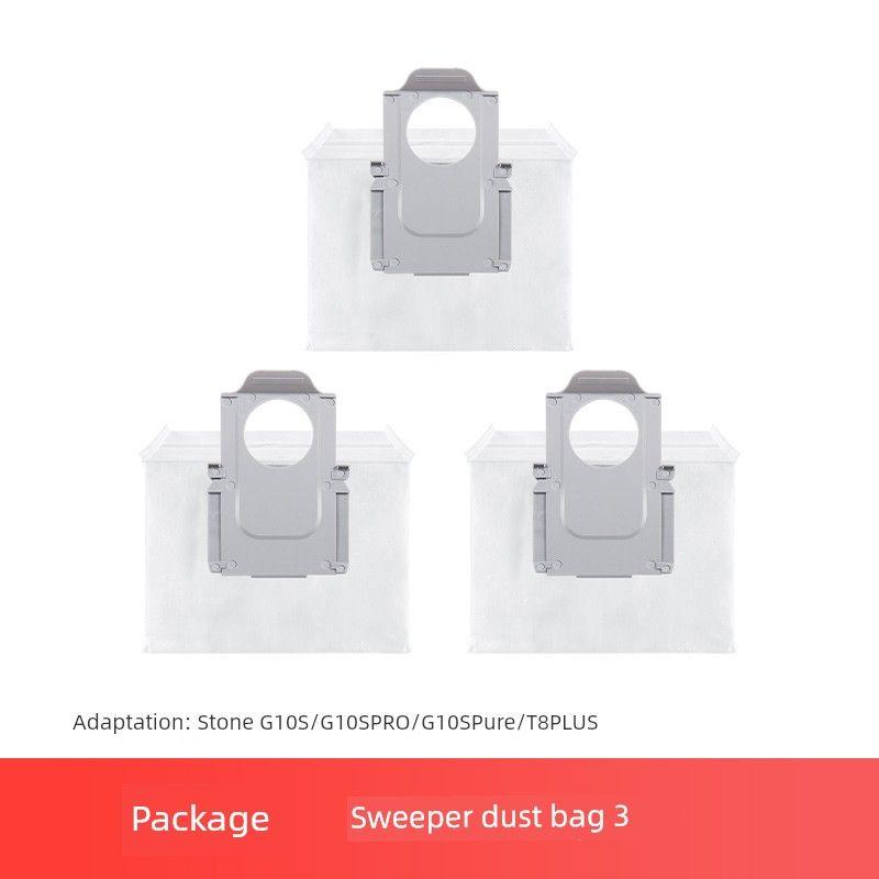With Stone Robot Cleaner G10s/Pro/Pure Accessories Mop Filter Screen G10 Rolling Brush Dust Bag Side Brush Rag