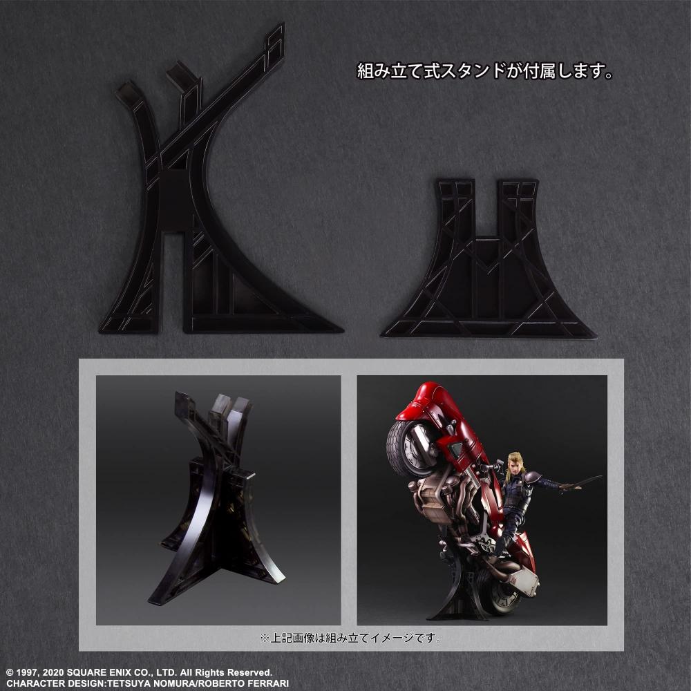 Final Fantasy VII Remake PLAY ARTS Kai Roche & Bike SET PVC painted movable figure